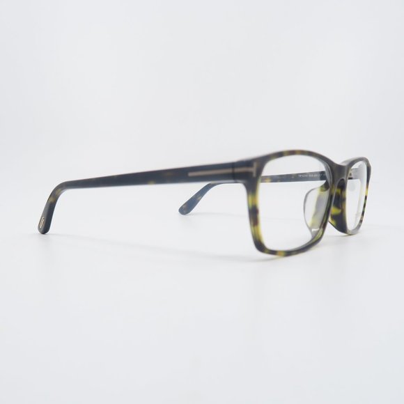 Tom Ford TF4295 052 New Olive Tortoise/ Blue Unisex Eyeglasses 58mm with box. - Picture 3 of 7